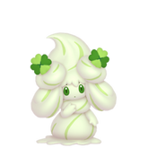6IV Alcremie (Matcha Cream
Clover Sweet) Indigo Disk Scarlet and Violet